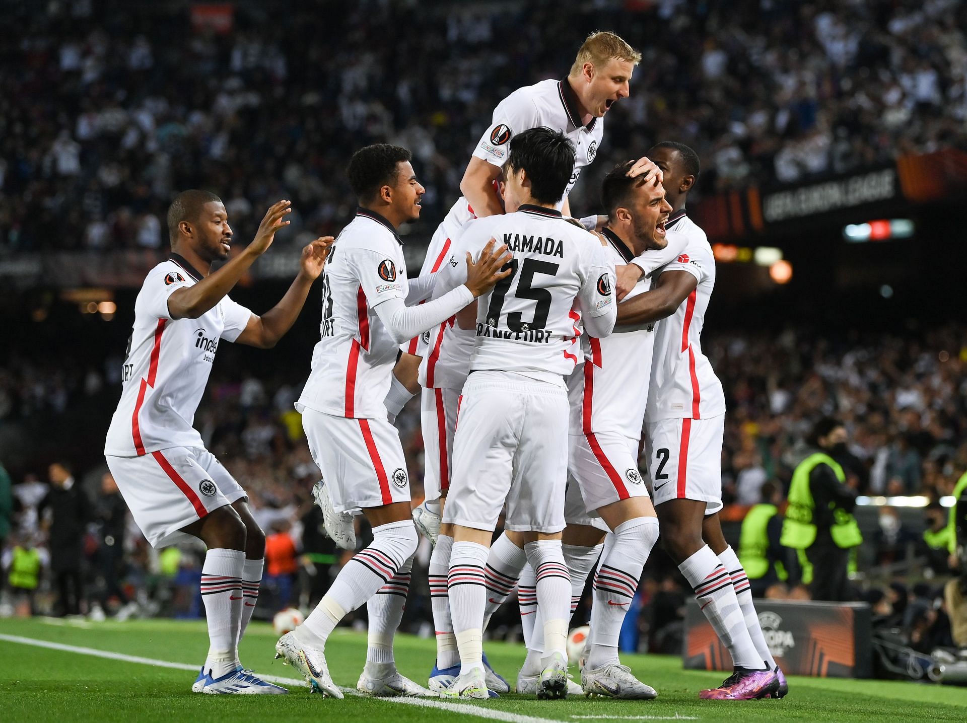 Eintracht Frankfurt ended the Blaugrana's 15-game unbeaten run